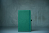 mini defter yeşil
