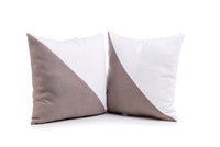 Wales Decorative Pillow White and Grey