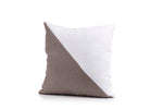 Wales Decorative Pillow White and Grey