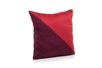 Wales Decorative Pillow Burgundy and Red